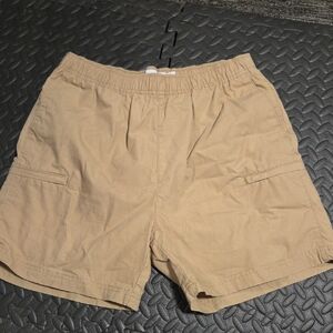 Calvin Klein Beige Cargo Shorts for Men
